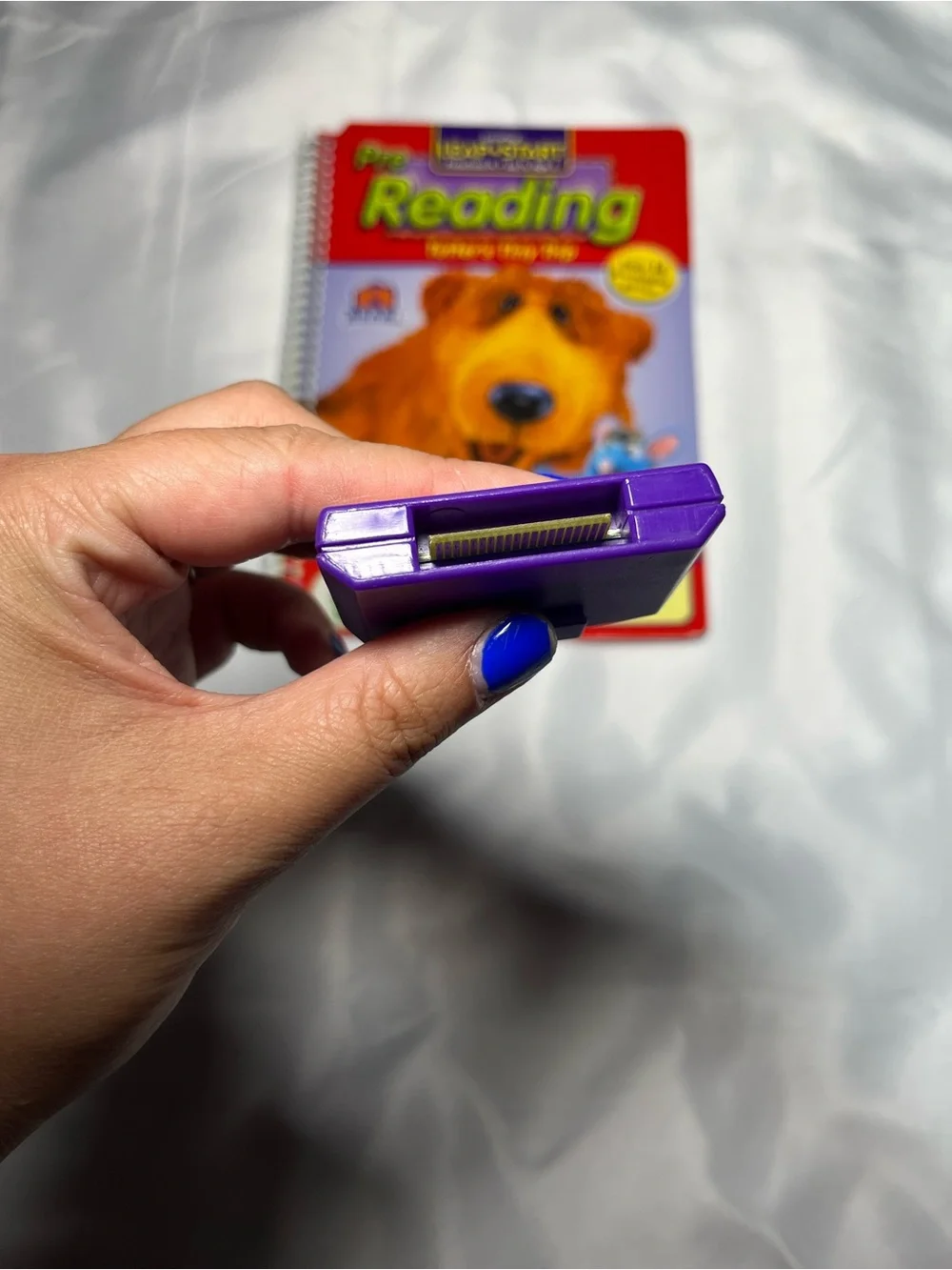 LeapPad Pre-Reading Tutter’s Tiny Trip Bear in the Big Blue House Book Cartridge